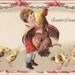 Easter Greetings- Spring Chicken- 1900s German Postcard