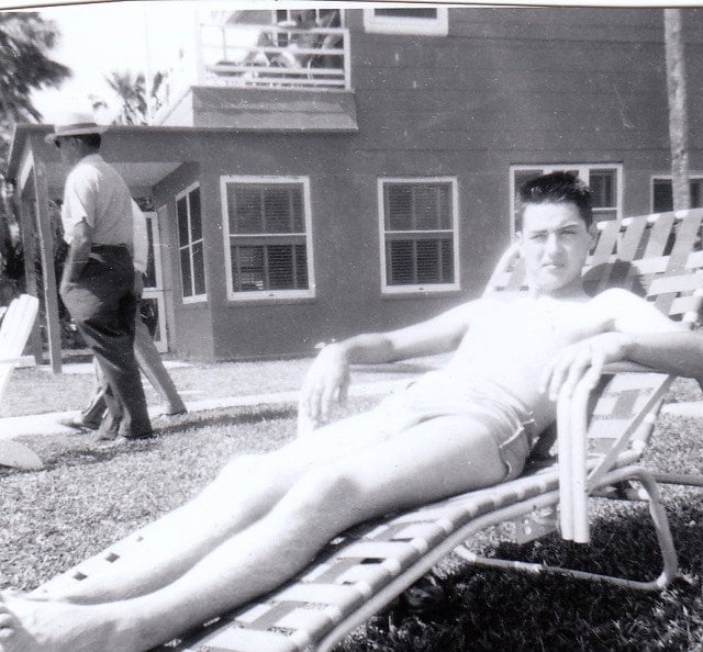 lawn care unique on Lawn Chair in Sunning Boy 1950s EphemeraObscura by Etsy Vintage