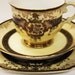 Reserved for Emmie - Meito Hand Painted Gold Encrusted Trio 1940s - ME1454