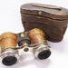 Antique English/French Binoculars by The London Touring Club 1930s Chrome