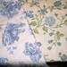 Toile Fabric - Blue Home Decor Upholstery Fabric Great Blue Sewing Fabric for Home Decor and Craft Projects