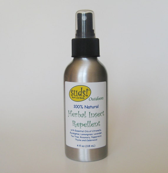 Herbal Insect Repellent All Natural Bug Spray by sudsbathandbody