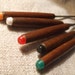 Fondue Forks Multi-Colored Vintage Set of 5
