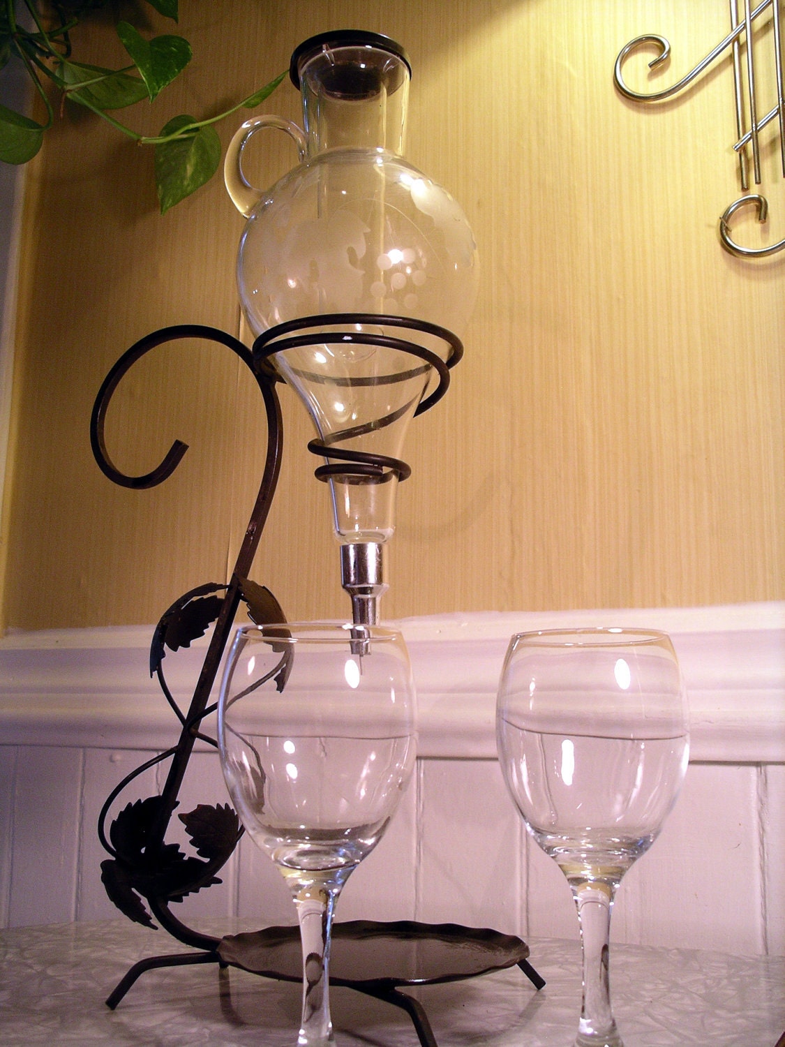Austrian Hanging Wine Decanter