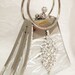 Silver Fabric Wedding Bag Clutch Formal Wear Austrian Crystals