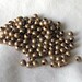 Reserved 100 Pcs 4mm Antique Copper Toned Smooth Round Metal Spacer Beads