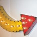 Yellow Arrow Vintage Industrial Metal Sign Letters & Lights