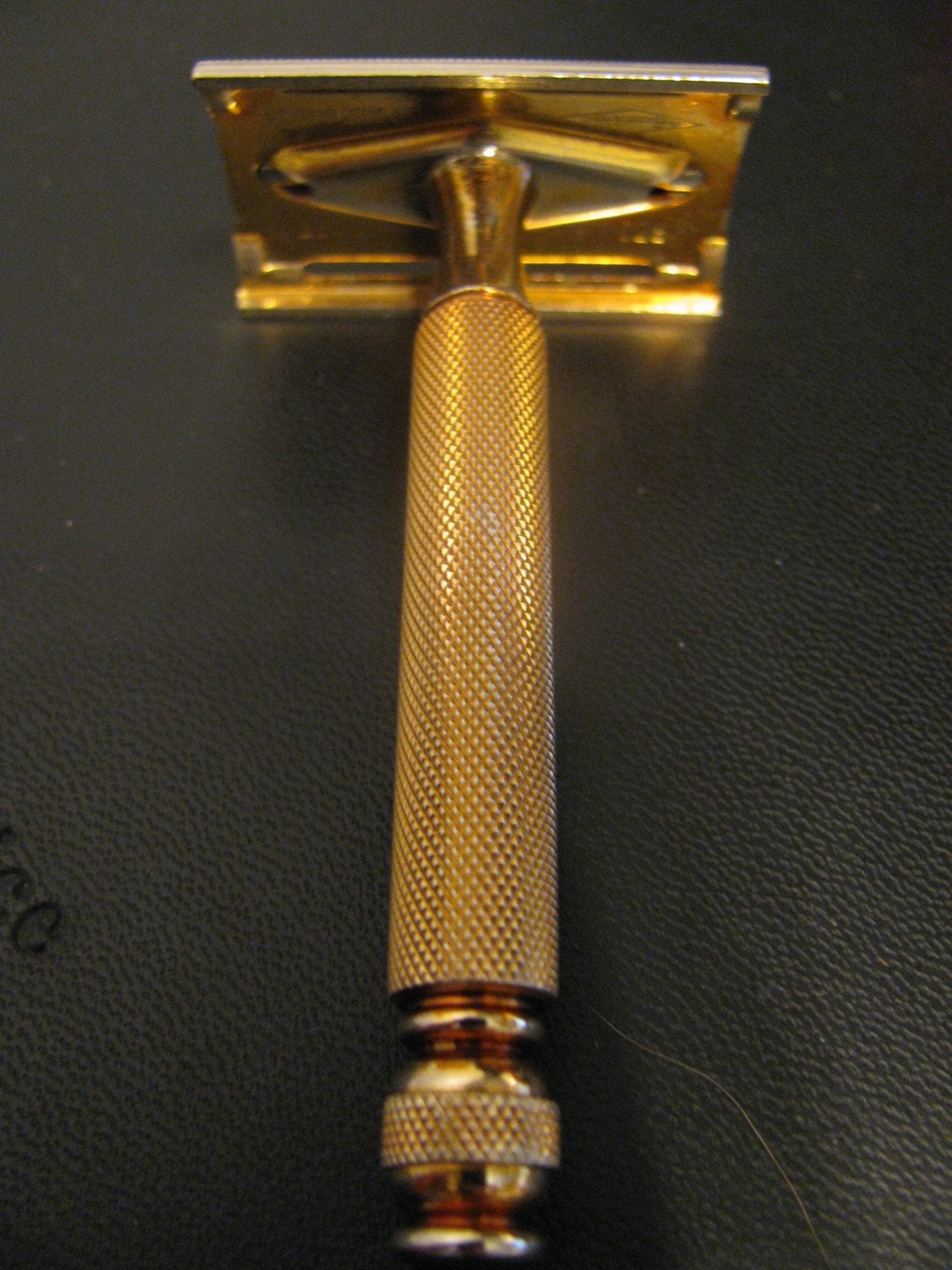 Vintage Gillette Gold Tech Safety Razor by SalsaBella on Etsy