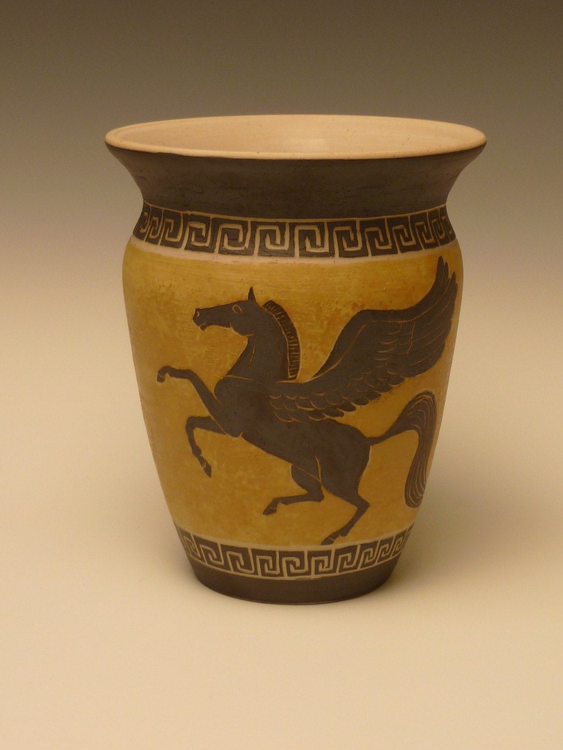 Ancient Greek Style Pegasus Vase