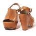 Boho Leather Platforms / Made in Brazil / Sz 7