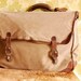 Rugged Country Road Multi Use Canvas And Leather Brief/Laptop/Luggage/ Travel Case