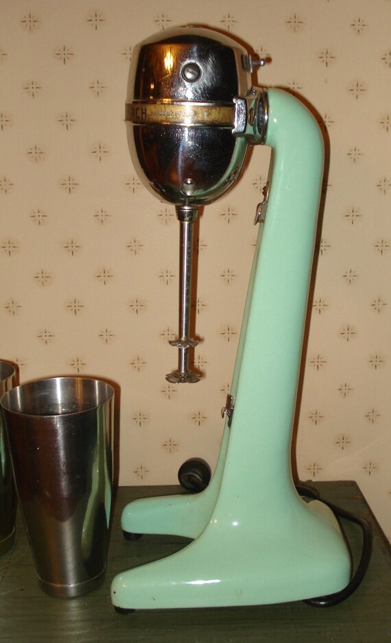 Hamilton Beach Milkshake Blender Model Number 30 Thirty Jadite