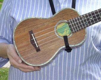 Ukulele Strap - UKE THONG - Adjustable - 4 Colors - Free Uke Thong Sticker *Buy 3, Get 4
