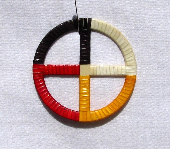 Porcupine Quilled Medicine Wheel