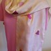 Handpainted Silk Scarf Original Wearable Art By The Silk Maid "Love"