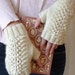 Snowflake Fingerless Gloves