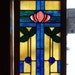 Arts and Crafts Style Stained Glass Window