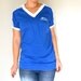 Ocean Blue 80s Champion Basketball TShirt SoCal Womens AU Medium