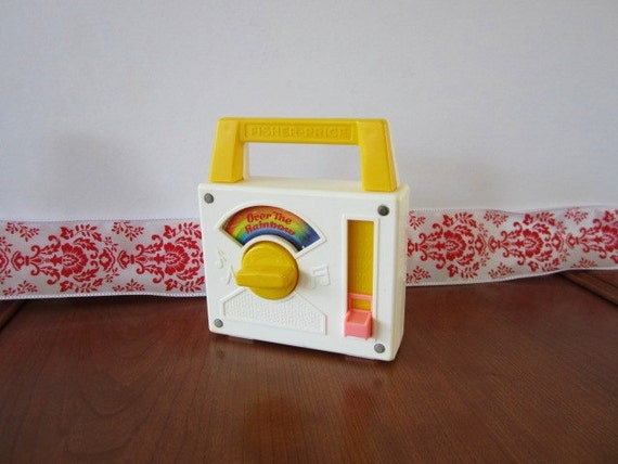 fisher price radio vintage