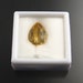 Citrine Faceted Pear, loose stone