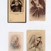 4 Beautiful Antique Spanish Religious Cards