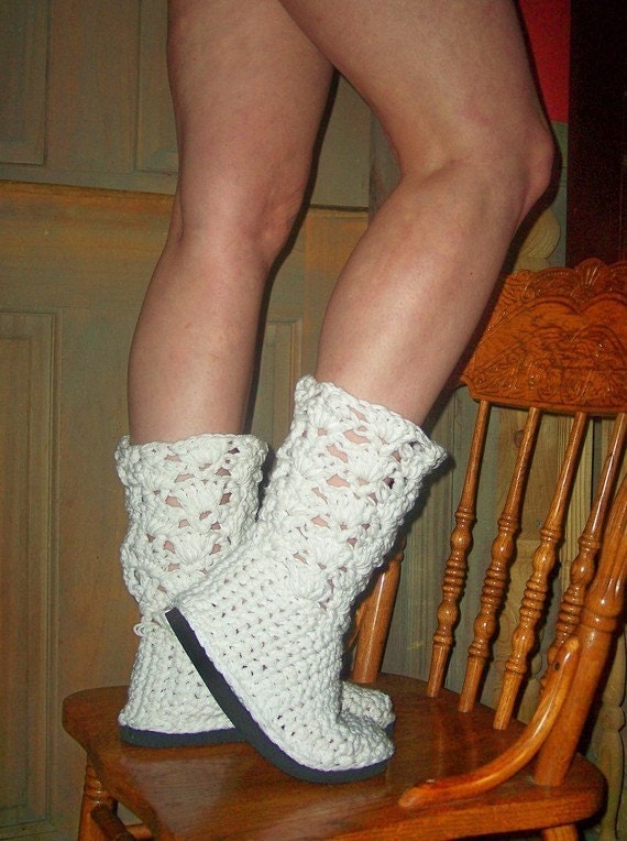 Crochet Boots Pattern BOOTS FOR The SUN style