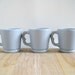Vintage Blue Restaurant Ware Mugs - Victor Mugs