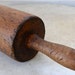 SALE Huge Vintage Restaurant ROLLING PIN Dense Wood 27 Inches Long 5 Pounds 10 Ounces