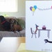 On Sale - Dachshund Birthday Card - 5x7 Blank Card