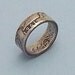 Listing for Phillip. Silver coin ring washington quarter year 1961 size 7. 90% fine silver jewelry