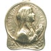 Immaculate Mary & Sanctuary Vintage Medal on 18" sterling silver rolo chain