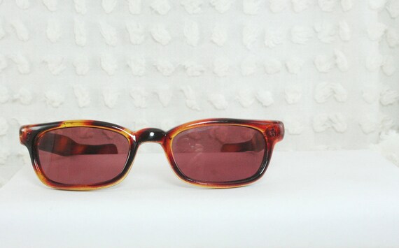 1960's Sunglasses Tortoise Horn Rim Brown by DIAeyewear on Etsy