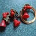 Wonderfully Hokey Holiday Bells Earring & Brooch Set