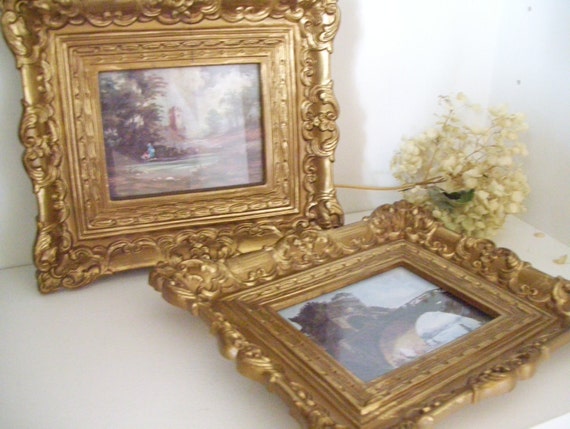 Vintage Ornate Picture Frames by ACottageKitchen on Etsy