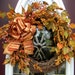 Thanksgiving Fall Wreath Grapevine Door Wall Decor.."Breezy Autumn Leaves"..FREE SHIPPING on all Fall Designs