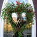 Grapevine Heart Door Wreath Decor.."Berry Kisses"