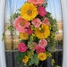 Spring Easter Teardrop Door Swag Vertical Decor..."Springtime"..LAST ONE
