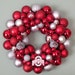OHIO STATE BUCKEYES Ornament Wreath