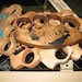 Wooden "brass" knuckles