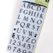 Somerset Alphabet - Clear Stamps from Inkadinkado