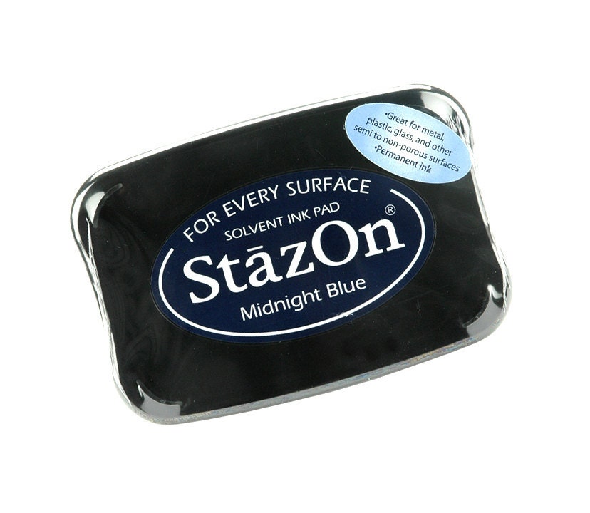 Stazon Permanent Ink Pad Midnight Blue