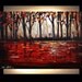 out on the lake ORIGINAL Jolinas one of a kind impasto painting from jolina anthony gallery back wrap stretched canvas