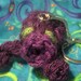 Plush Purple Octorok Keychain