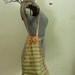 Moroccan Leather Backpack Knapsack Embroidery 1970s Back to School Price REDUCTION