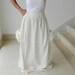 Steampunk Dress - Bustle Pockets - Organic Cotton - Lined and Elasticized Waist LARP