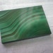 Green Malachite Cabochon, Polished Rectangle Malachite for Inlay 35mm x 25mm, Jewelry Making, Wire Wrap