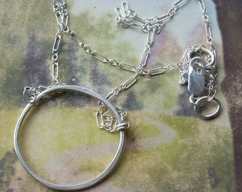 Eternal Circle Necklace in Sterling Silver S201