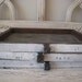 3 Vintage Letter Press Trays - Rustic Drawers with Galvanized Bottoms