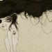 Original Art - Big Eyed Pirate Girl - Courtney The Pirate - By Willow Eyes