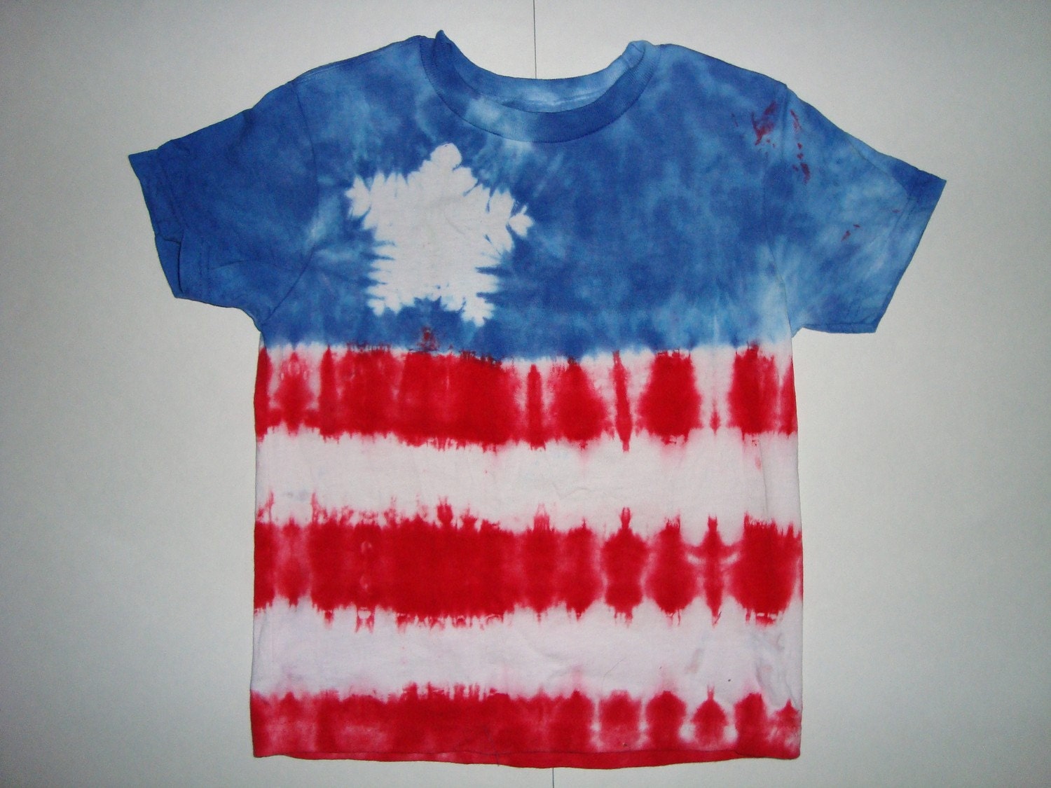 fourth of july tie dye shirts diy